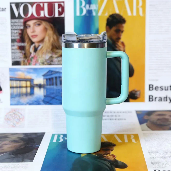 40oz Tumbler ມີ Handle