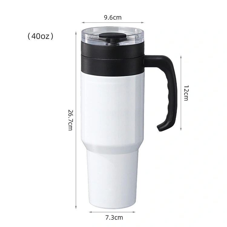 40oz tumbler ກັບຝາປິດ