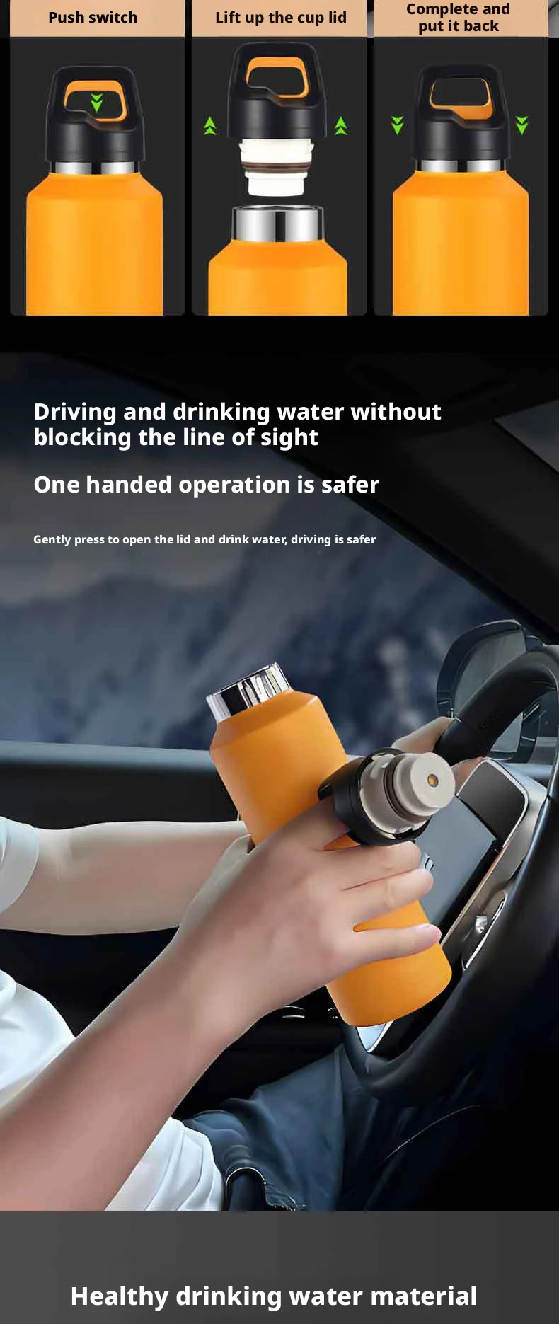 One Button Open Flask